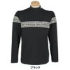 ニューバランスゴルフ　メンズ チェストライン 長袖 モックネック シャツ 012-5267002　2025年モデル 詳細1 詳細2