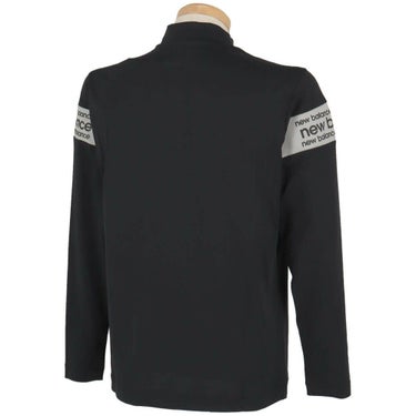 ニューバランスゴルフ　メンズ チェストライン 長袖 モックネック シャツ 012-5267002　2025年モデル 詳細1 詳細3