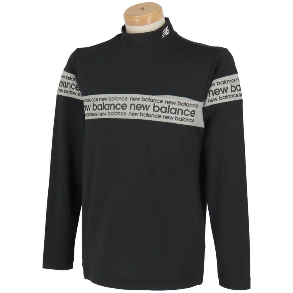 ニューバランスゴルフ メンズ チェストライン 長袖 モックネック