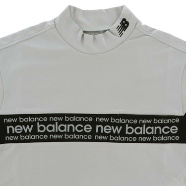 ニューバランスゴルフ　メンズ チェストライン 長袖 モックネック シャツ 012-5267002　2025年モデル 詳細1 詳細9