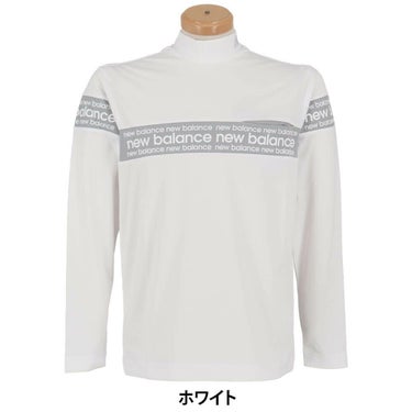ニューバランスゴルフ　メンズ チェストライン 長袖 モックネック シャツ 012-5267002　2025年モデル 詳細1 詳細10