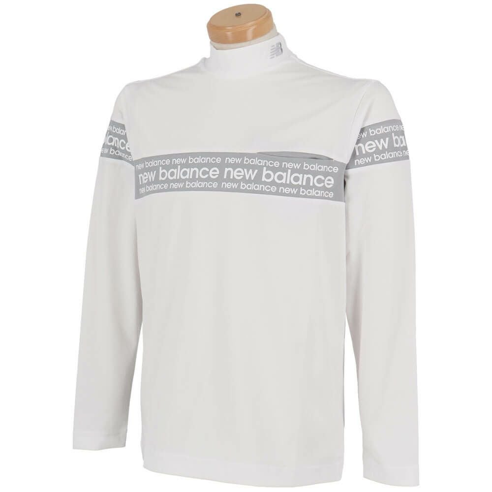 ニューバランスゴルフ メンズ チェストライン 長袖 モックネック