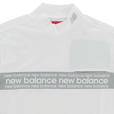 ニューバランスゴルフ　メンズ チェストライン 長袖 モックネック シャツ 012-5267002　2025年モデル 詳細1 詳細13