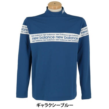 ニューバランスゴルフ　メンズ チェストライン 長袖 モックネック シャツ 012-5267002　2025年モデル 詳細1 詳細14