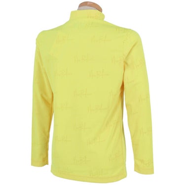 ニューバランスゴルフ　メンズ モノグラムジャカード 長袖 モックネック シャツ 012-5267003　2025年モデル 詳細1 詳細9