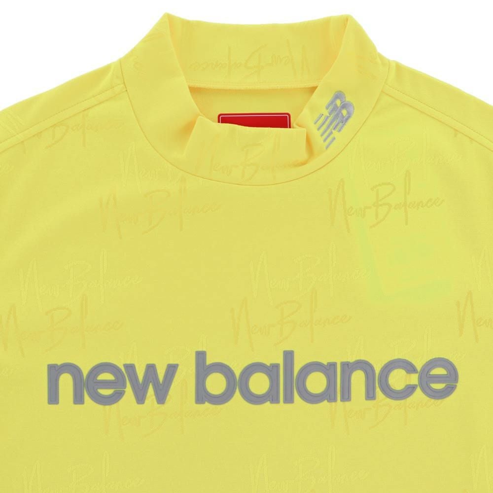 ニューバランスゴルフ メンズ モノグラムジャカード 長袖 モックネック