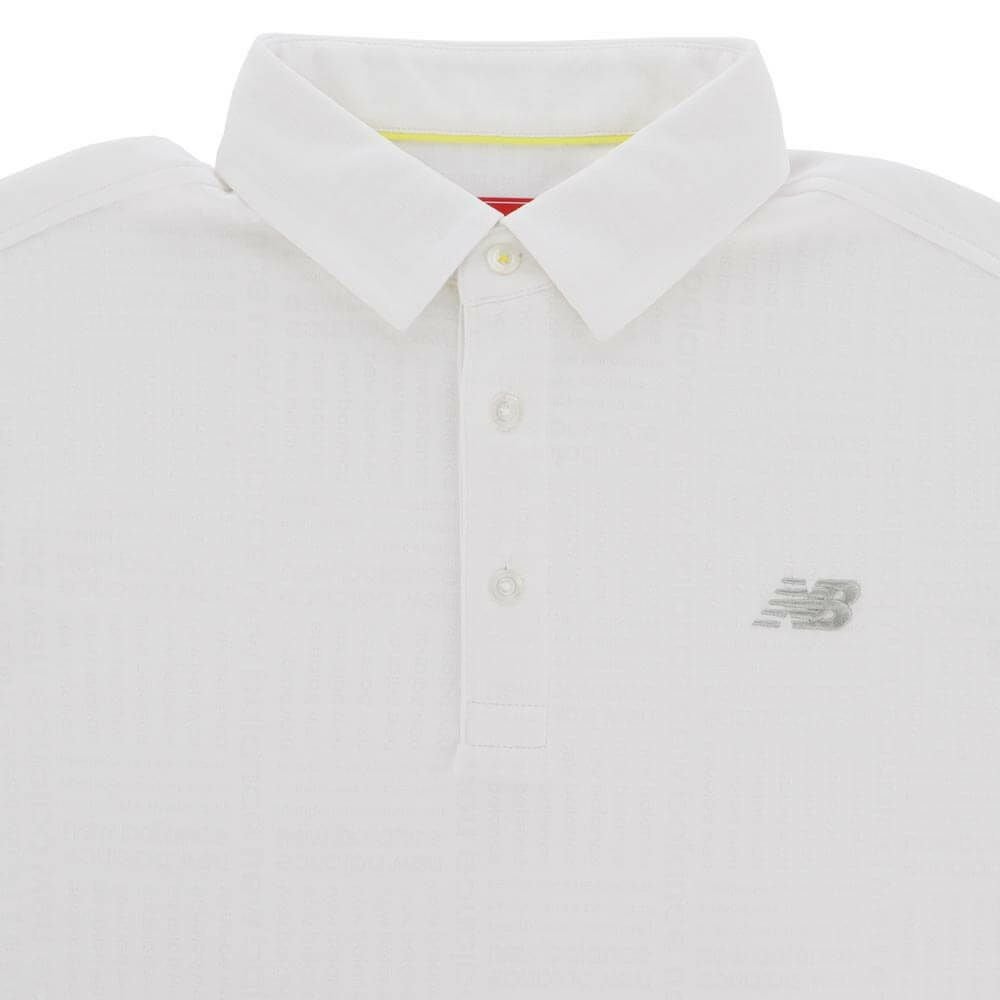 ニューバランスゴルフ　メンズ ロゴグレンチェック ジャカード 長袖 ポロシャツ 012-5269002　2025年モデル 詳細1 詳細10