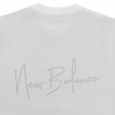 ニューバランスゴルフ　メンズ メッシュ調 長袖 クルーネック ニット プルオーバー 012-5270002　2025年モデル 詳細1 詳細11