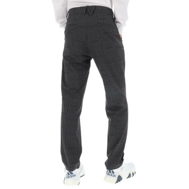 ニューバランスゴルフ　メンズ ロゴグレンチェック ストレッチ ロングパンツ 012-5231003　2025年モデル 詳細1 詳細3