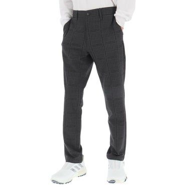 ニューバランスゴルフ　メンズ ロゴグレンチェック ストレッチ ロングパンツ 012-5231003　2025年モデル 詳細1 詳細4