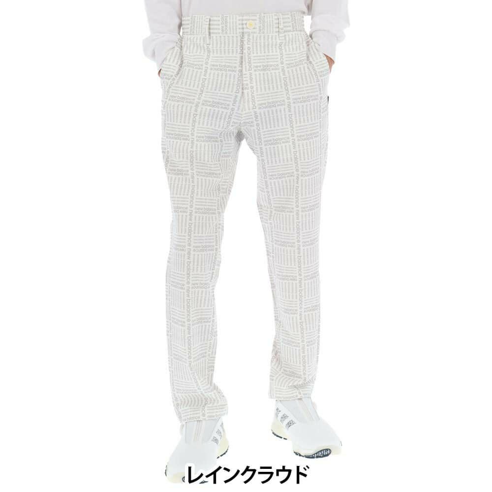 ニューバランスゴルフ　メンズ ロゴグレンチェック ストレッチ ロングパンツ 012-5231003　2025年モデル 詳細1 詳細5