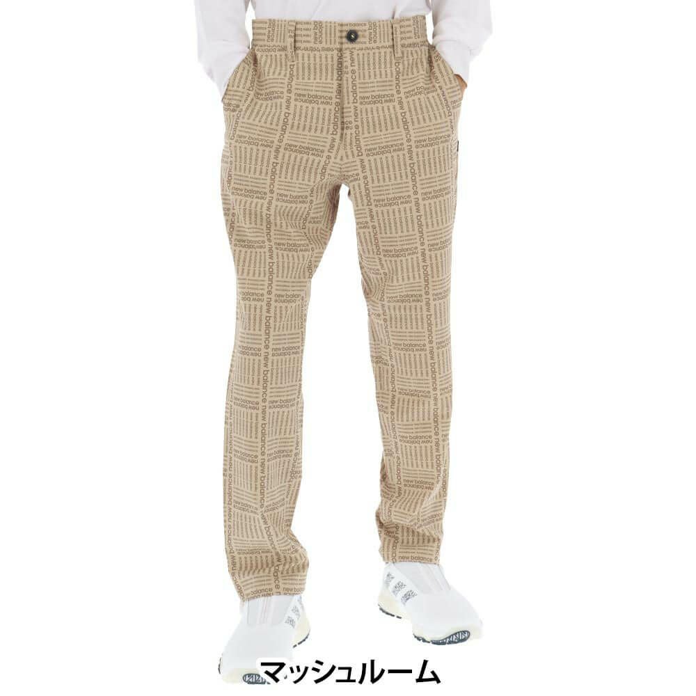 ニューバランスゴルフ　メンズ ロゴグレンチェック ストレッチ ロングパンツ 012-5231003　2025年モデル 詳細1 詳細9