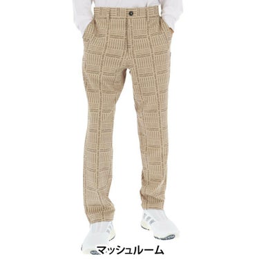 ニューバランスゴルフ　メンズ ロゴグレンチェック ストレッチ ロングパンツ 012-5231003　2025年モデル 詳細1 詳細9