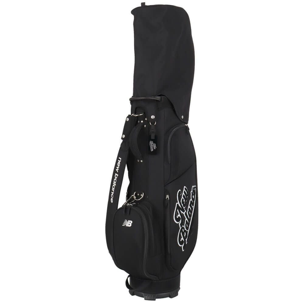 ニューバランスゴルフ　ロゴ刺繍 キャディーバッグ 012-5280001 010 ブラック　2025年モデル 詳細2
