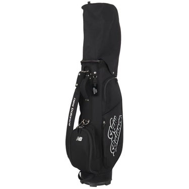 ニューバランスゴルフ　ロゴ刺繍 キャディーバッグ 012-5280001 010 ブラック　2025年モデル 詳細2