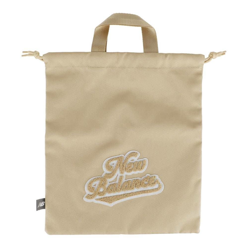 ニューバランスゴルフ　ロゴ刺繍 シューズバッグ 012-5284001 043 ストーンウェア　2025年モデル ストーンウェア