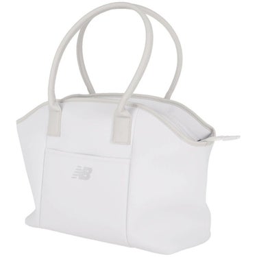 ニューバランスゴルフ　レディース ロゴデザイン シェル型フォルム トートバッグ 012-5981501 030 ホワイト　2025年モデル 詳細1