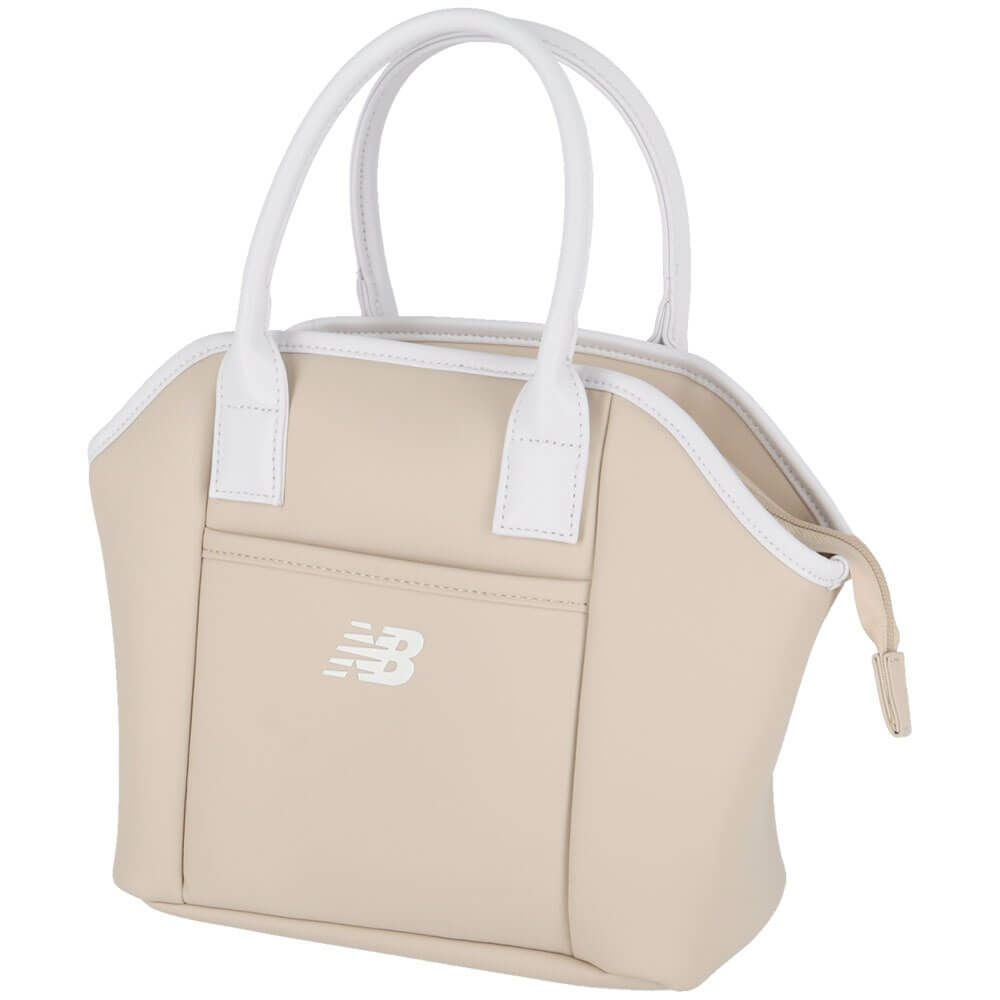 ニューバランスゴルフ　レディース ロゴデザイン シェル型フォルム カートバッグ 012-5981502 041 ティンバーウルフ　2025年モデル 詳細1