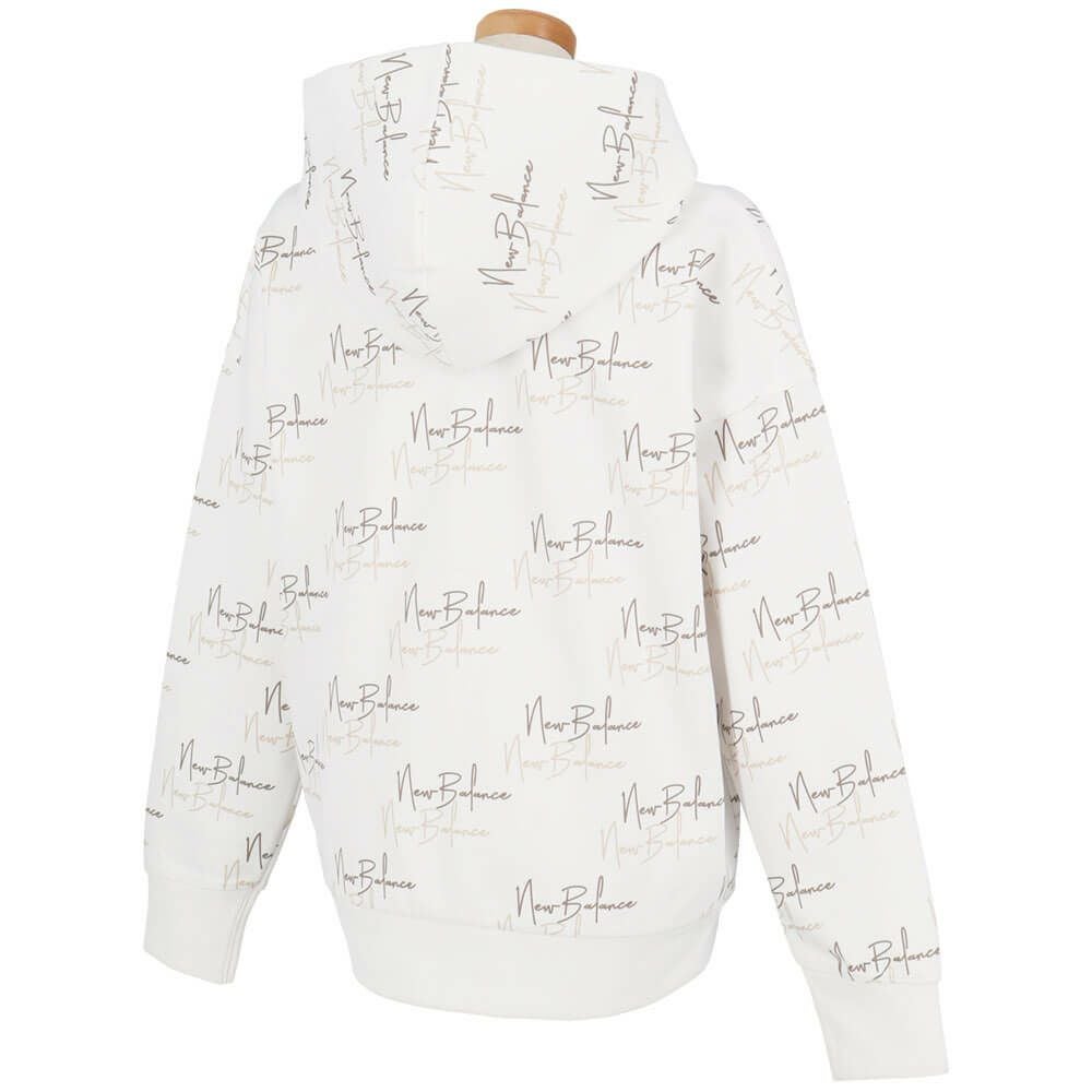 ニューバランスゴルフ　レディース ロゴプリント ダンボール 長袖 フルジップ フーディ 012-5262502　2025年モデル 詳細5