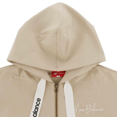 ニューバランスゴルフ　レディース ロゴプリント ダンボール 長袖 フルジップ フーディ 012-5262502　2025年モデル 詳細10