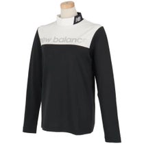 ニューバランスゴルフ　レディース 配色切替 長袖 モックネックシャツ 012-5267501　2025年モデル