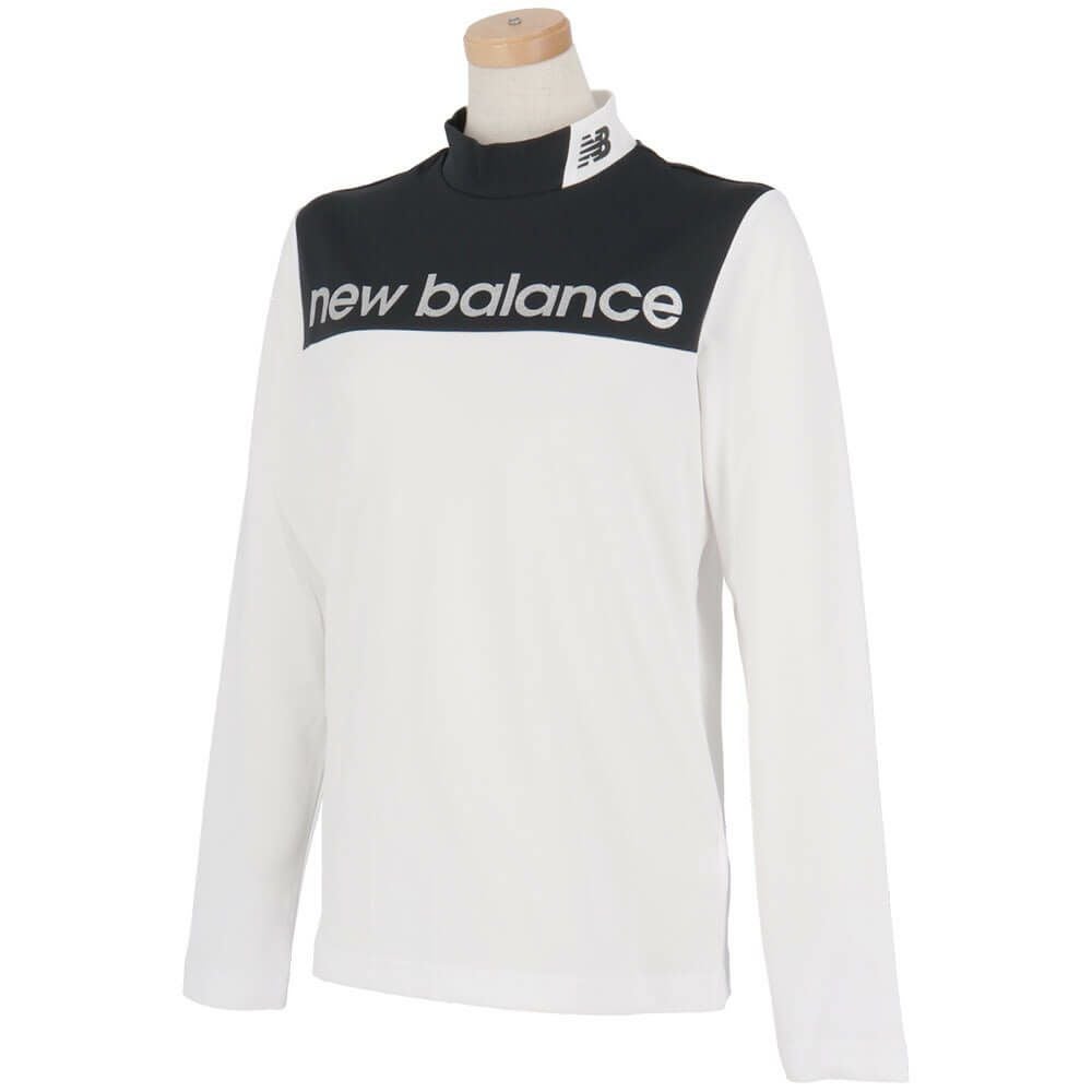 ニューバランスゴルフ　レディース 配色切替 長袖 モックネックシャツ 012-5267501　2025年モデル 詳細8