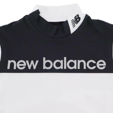 ニューバランスゴルフ　レディース 配色切替 長袖 モックネックシャツ 012-5267501　2025年モデル 詳細9