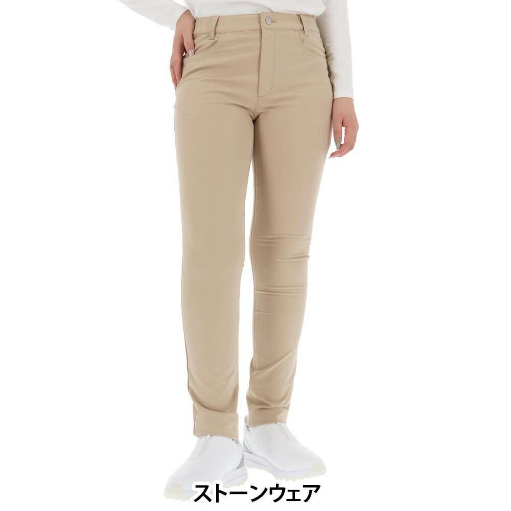 ニューバランスゴルフ　レディース ロゴ刺繍 ストレッチ スリム ロングパンツ 012-5231501　2025年モデル ストーンウェア