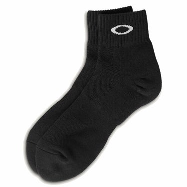 オークリー OAKLEY　メンズ 3足セット ソックス 93238JP Jet Black 詳細2