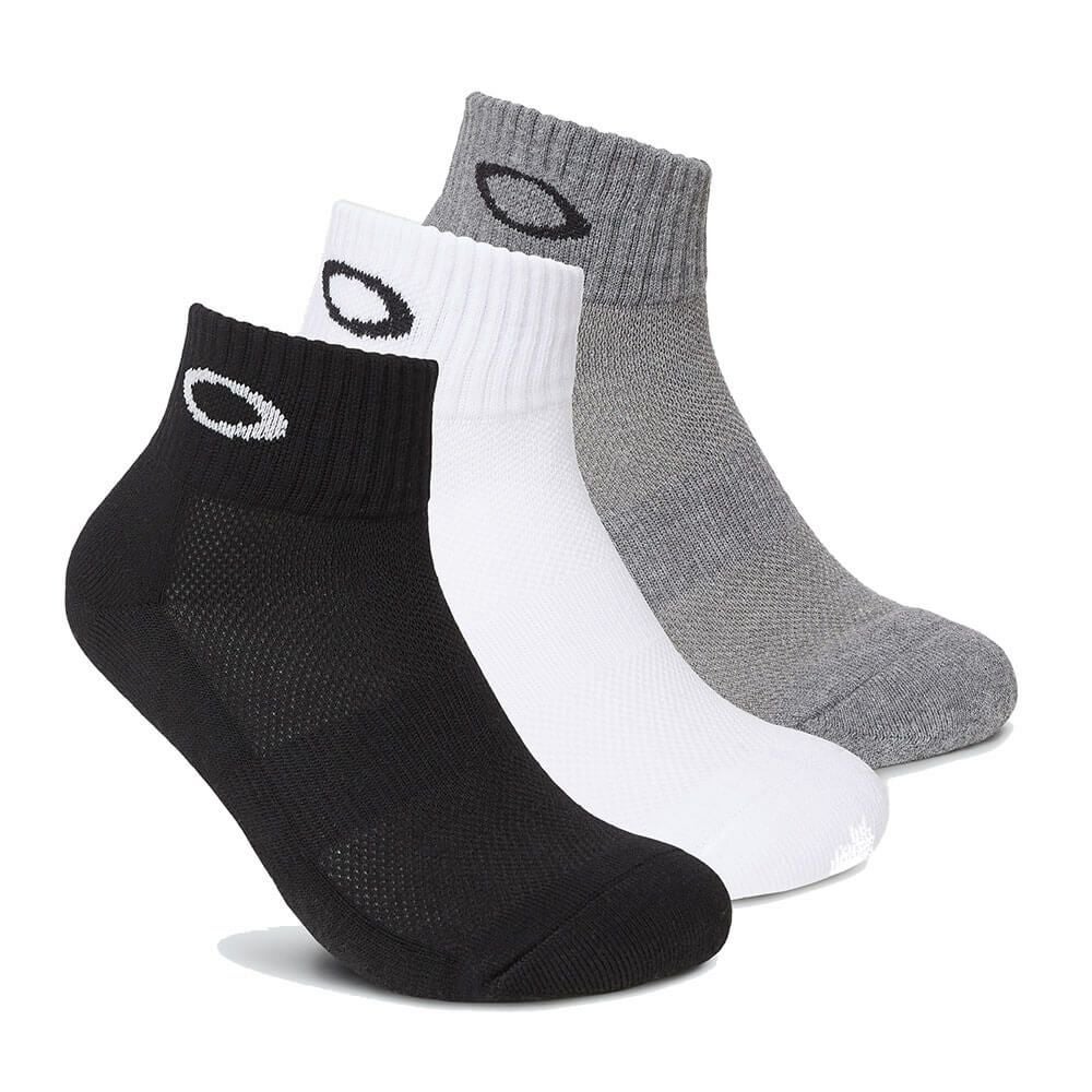 オークリー OAKLEY メンズ 3足セット ソックス 93238JP Eco