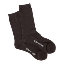 サーフ＆ターフ SURF＆TURF　メンズ レギュラーソックス STMS2503 ブラウン