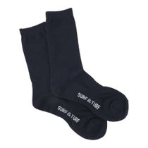 サーフ＆ターフ SURF＆TURF　メンズ レギュラーソックス STMS2503 ネイビー