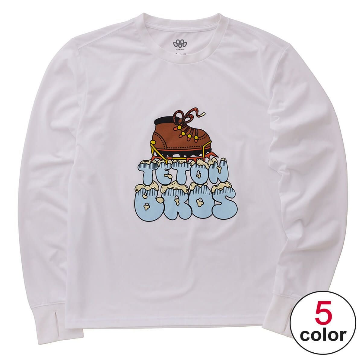 ティートンブロス TETON BROS　ウェア Tシャツ TBクランポンロングスリーブティー TB Crampon L/S Tee TB253-48M 2025-2026