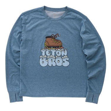 ティートンブロス TETON BROS　ウェア Tシャツ TBクランポンロングスリーブティー TB Crampon L/S Tee TB253-48M 2025-2026 詳細3