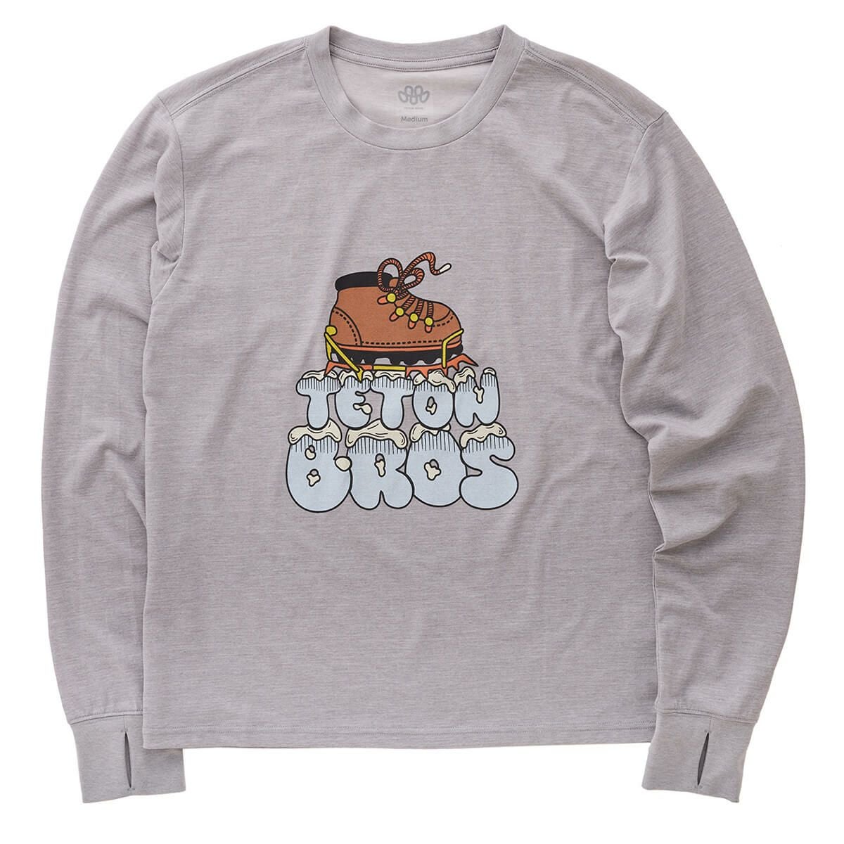 ティートンブロス TETON BROS　ウェア Tシャツ TBクランポンロングスリーブティー TB Crampon L/S Tee TB253-48M 2025-2026 詳細4