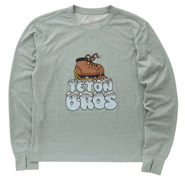 ティートンブロス TETON BROS　ウェア Tシャツ TBクランポンロングスリーブティー TB Crampon L/S Tee TB253-48M 2025-2026 詳細5
