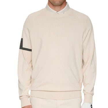 Jリンドバーグ J.LINDEBERG　メンズ 長袖 セーター 071-14913 006 アイボリー　2025年モデル アイボリー