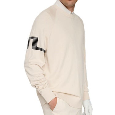 Jリンドバーグ J.LINDEBERG　メンズ 長袖 セーター 071-14913 006 アイボリー　2025年モデル アイボリー 詳細3