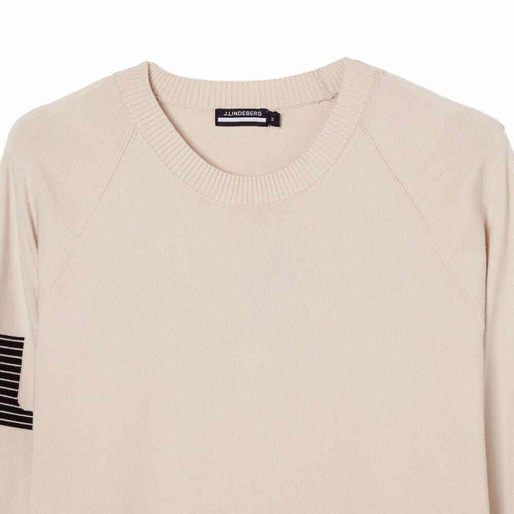 Jリンドバーグ J.LINDEBERG　メンズ 長袖 セーター 071-14913 006 アイボリー　2025年モデル アイボリー 詳細4