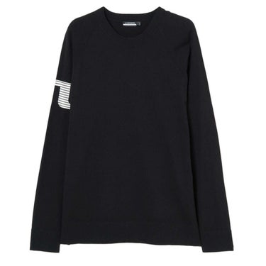 Jリンドバーグ J.LINDEBERG　メンズ 長袖 セーター 071-14913 019 ブラック　2025年モデル ブラック 詳細4