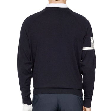 Jリンドバーグ J.LINDEBERG　メンズ 長袖 セーター 071-14913 098 ネイビー　2025年モデル ネイビー 詳細2