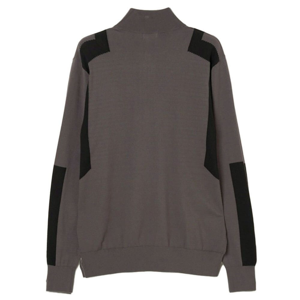 Jリンドバーグ J.LINDEBERG　メンズ ケンドリック 長袖 ニット ハーフジップ セーター 071-14915 018 チャコール　2025年モデル チャコール 詳細2