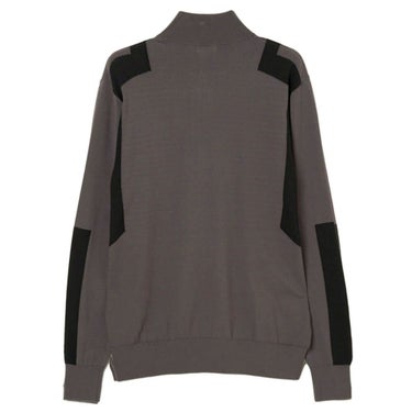 Jリンドバーグ J.LINDEBERG　メンズ ケンドリック 長袖 ニット ハーフジップ セーター 071-14915 018 チャコール　2025年モデル チャコール 詳細2