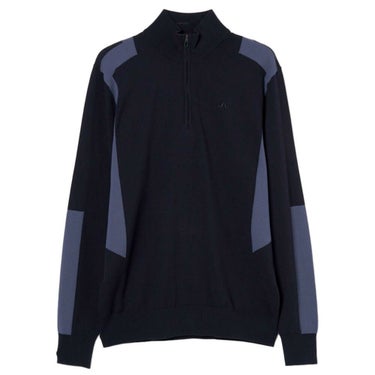 Jリンドバーグ J.LINDEBERG　メンズ ケンドリック 長袖 ニット ハーフジップ セーター 071-14915 098 ネイビー　2025年モデル ネイビー 詳細5