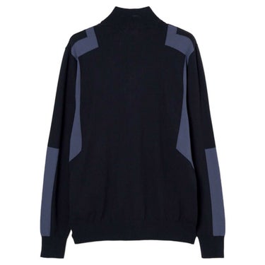 Jリンドバーグ J.LINDEBERG　メンズ ケンドリック 長袖 ニット ハーフジップ セーター 071-14915 098 ネイビー　2025年モデル ネイビー 詳細6