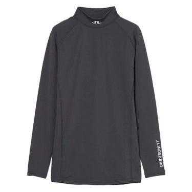 Jリンドバーグ J.LINDEBERG　メンズ 長袖 ハイネック シャツ 071-24911 018 チャコール　2025年モデル チャコール 詳細7