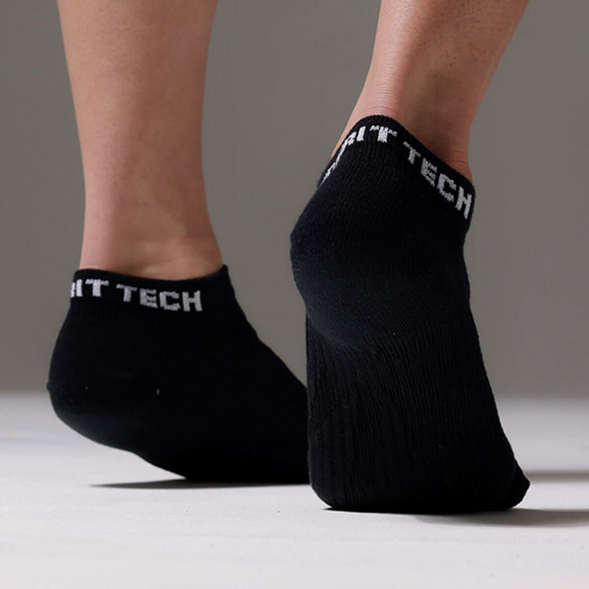 デリットテック DERIT TECH　バランス アンクルソックス ブラック ブラック 詳細2