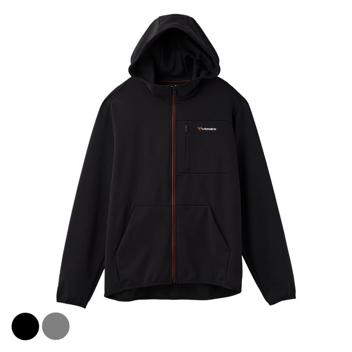 VENEX ベネクス メンズ リカバリームーヴ ジップアップフードジャケット詳細1