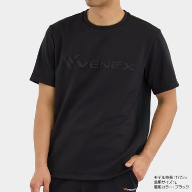 VENEX ベネクス メンズ リカバリームーヴ エンボスロゴTシャツ詳細3