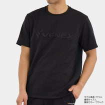 ベネクス VENEX　メンズ リカバリームーヴ エンボスロゴTシャツ